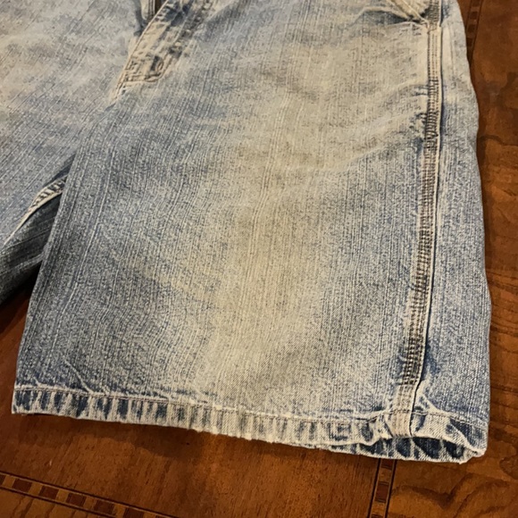 Arizona carpenter style blue jean shorts Size 34 - Picture 6 of 14